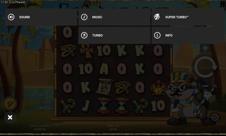 Grafică Slot Le Pharaoh