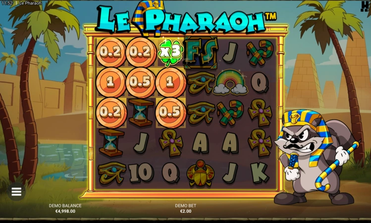Multiplicatori Slot Le Pharaoh