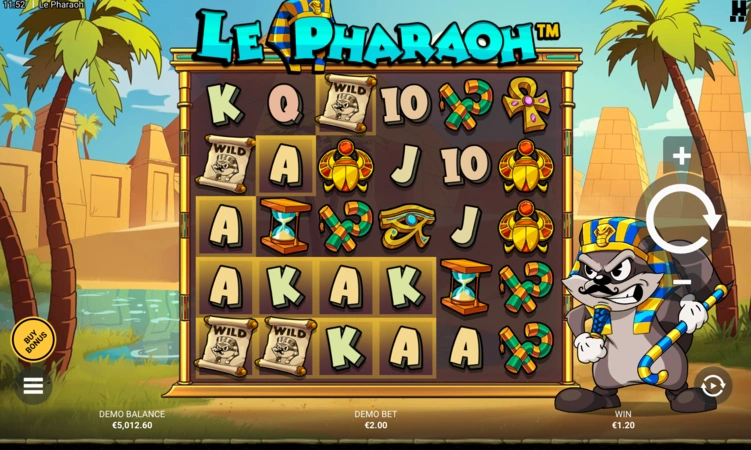 Simboluri Wild Slot Le Pharaoh
